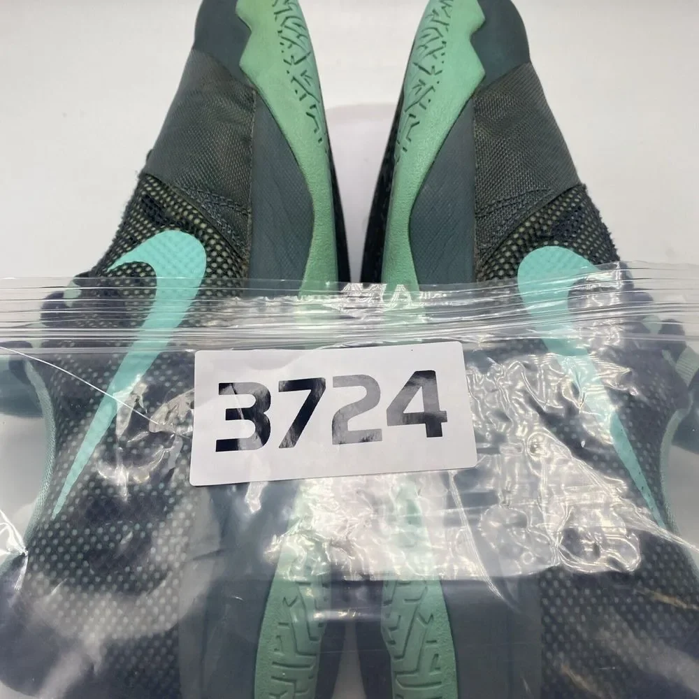 Nike Zoom Run The One Men Size 9 Green Athletic Basketball Shoes 3724